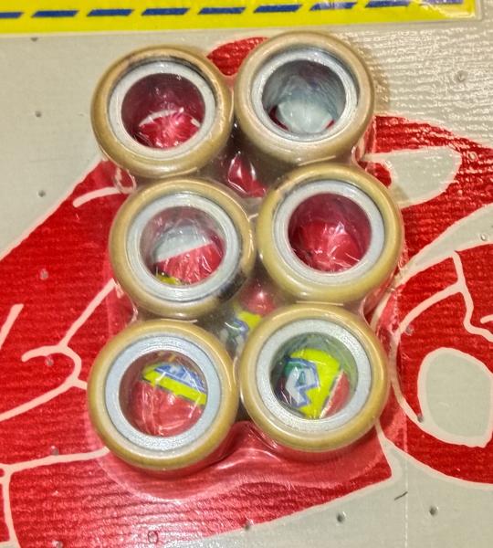 KIT Rulli Colore Giallo 4,5 gr